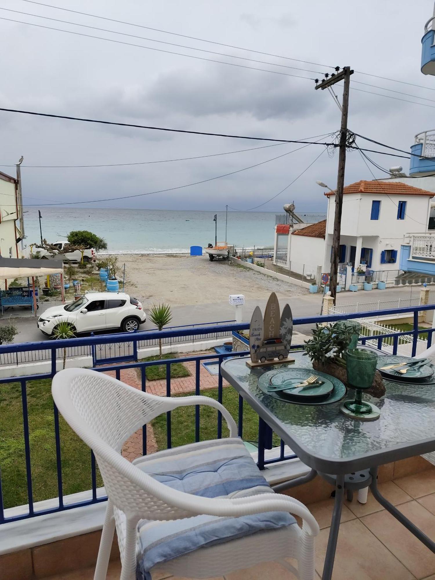 Mana Mia Seaside Apartments Лептокария Экстерьер фото